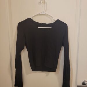 Brandy Melville Black Long Sleeve Tee